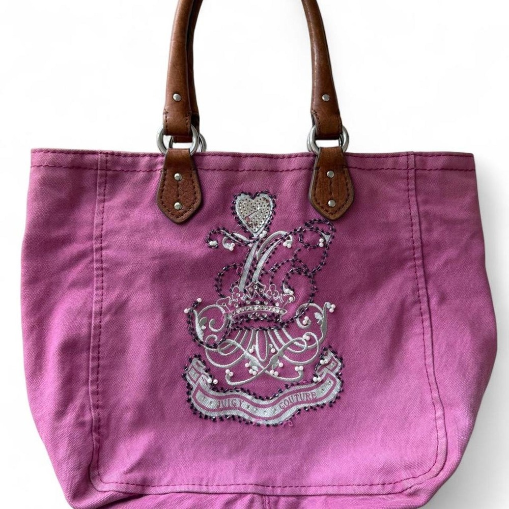 Y2K Vintage Beaded Juicy Couture Tote Bag